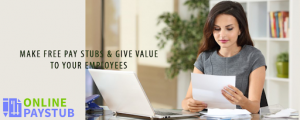 Make Free Pay Stubs