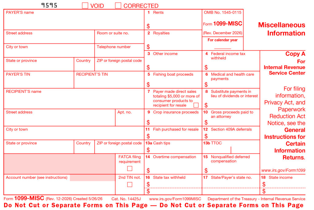 Form 1099-MISC