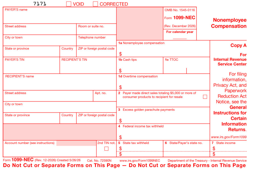 Form 1099-NEC